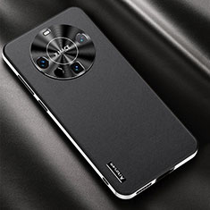 Soft Luxury Leather Snap On Case Cover AT2 for Huawei Mate 60 Pro Black