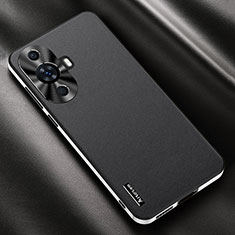 Soft Luxury Leather Snap On Case Cover AT2 for Huawei Nova 11 Pro Black