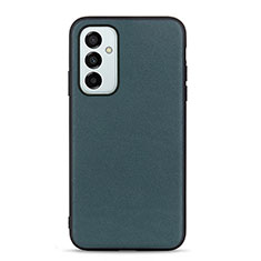 Soft Luxury Leather Snap On Case Cover B01H for Samsung Galaxy M23 5G Green