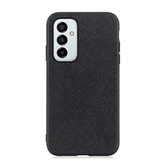 Soft Luxury Leather Snap On Case Cover B03H for Samsung Galaxy F23 5G Black