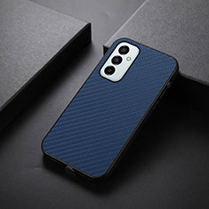 Soft Luxury Leather Snap On Case Cover B05H for Samsung Galaxy M23 5G Blue