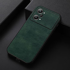 Soft Luxury Leather Snap On Case Cover B06H for Oppo K10 Pro 5G Green