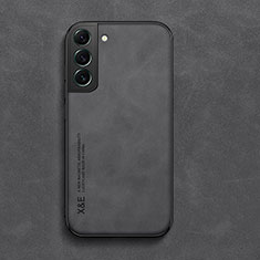 Soft Luxury Leather Snap On Case Cover C02 for Samsung Galaxy S25 Plus 5G Black