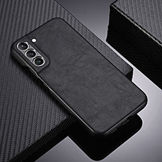Soft Luxury Leather Snap On Case Cover C06 for Samsung Galaxy S21 Plus 5G Black