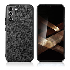 Soft Luxury Leather Snap On Case Cover C08 for Samsung Galaxy S24 5G Black