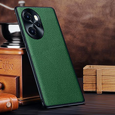 Soft Luxury Leather Snap On Case Cover DL1 for Huawei Honor 100 Pro 5G Green