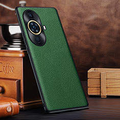 Soft Luxury Leather Snap On Case Cover DL1 for Huawei Nova 11 Green