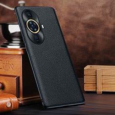 Soft Luxury Leather Snap On Case Cover DL1 for Huawei Nova 11 Pro Black