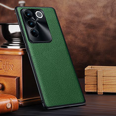 Soft Luxury Leather Snap On Case Cover DL1 for Vivo V27 Pro 5G Green