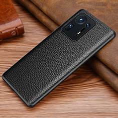 Soft Luxury Leather Snap On Case Cover DL1 for Xiaomi Mi Mix 4 5G Black