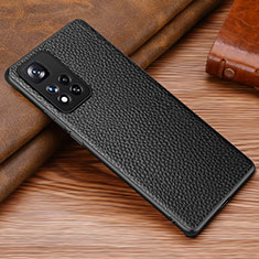 Soft Luxury Leather Snap On Case Cover DL1 for Xiaomi Redmi Note 11 Pro+ Plus 5G Black