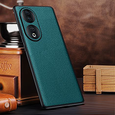 Soft Luxury Leather Snap On Case Cover DL3 for Huawei Honor 90 5G Green