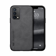 Soft Luxury Leather Snap On Case Cover DY1 for Oppo A95 4G Black
