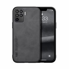 Soft Luxury Leather Snap On Case Cover DY1 for Oppo F19 Pro Black