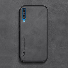 Soft Luxury Leather Snap On Case Cover DY1 for Samsung Galaxy A50S Black