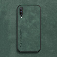 Soft Luxury Leather Snap On Case Cover DY1 for Samsung Galaxy A70S Green