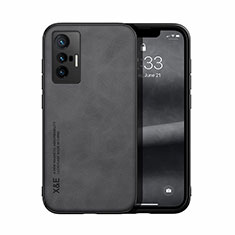 Soft Luxury Leather Snap On Case Cover DY1 for Vivo X70 5G Black
