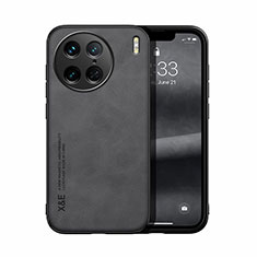 Soft Luxury Leather Snap On Case Cover DY1 for Vivo X90 Pro 5G Black