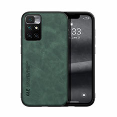 Soft Luxury Leather Snap On Case Cover DY1 for Xiaomi Redmi 10 (2022) Green