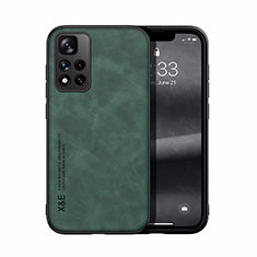 Soft Luxury Leather Snap On Case Cover DY1 for Xiaomi Redmi Note 11 Pro+ Plus 5G Green