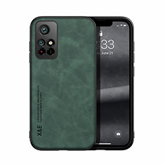 Soft Luxury Leather Snap On Case Cover DY1 for Xiaomi Redmi Note 11S 5G Green