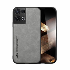 Soft Luxury Leather Snap On Case Cover DY1 for Xiaomi Redmi Note 13 Pro 5G Gray