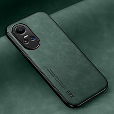 Soft Luxury Leather Snap On Case Cover DY2 for Oppo Reno10 Pro 5G Green