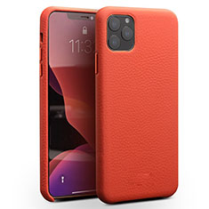 Soft Luxury Leather Snap On Case Cover for Apple iPhone 11 Pro Red