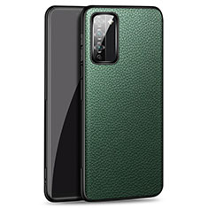 Soft Luxury Leather Snap On Case Cover for Huawei Honor 30 Lite 5G Green