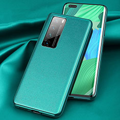 Soft Luxury Leather Snap On Case Cover for Huawei Nova 7 Pro 5G Green