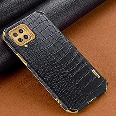 Soft Luxury Leather Snap On Case Cover for Samsung Galaxy M32 4G Black