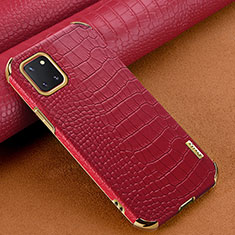 Soft Luxury Leather Snap On Case Cover for Samsung Galaxy Note 10 Lite Red