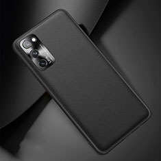 Soft Luxury Leather Snap On Case Cover for Samsung Galaxy S20 FE 4G Black