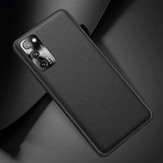 Soft Luxury Leather Snap On Case Cover for Samsung Galaxy S20 FE 5G Black