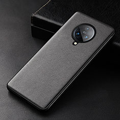 Soft Luxury Leather Snap On Case Cover for Vivo Nex 3 5G Black