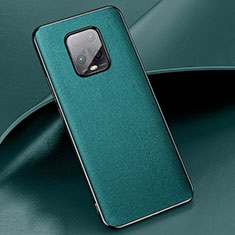 Soft Luxury Leather Snap On Case Cover for Xiaomi Redmi 10X 5G Green