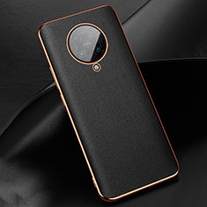 Soft Luxury Leather Snap On Case Cover for Xiaomi Redmi K30 Pro 5G Black