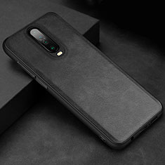 Soft Luxury Leather Snap On Case Cover for Xiaomi Redmi K30i 5G Black