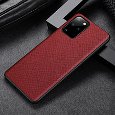 Soft Luxury Leather Snap On Case Cover GS1 for Samsung Galaxy S20 5G Red