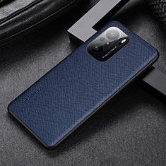 Soft Luxury Leather Snap On Case Cover GS1 for Xiaomi Mi 11X Pro 5G Blue