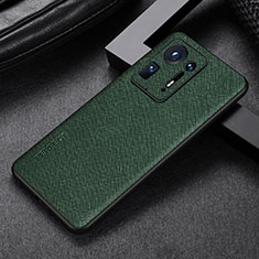 Soft Luxury Leather Snap On Case Cover GS1 for Xiaomi Mi Mix 4 5G Green