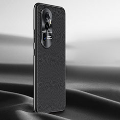 Soft Luxury Leather Snap On Case Cover JB1 for Oppo Reno10 Pro+ Plus 5G Black