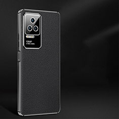 Soft Luxury Leather Snap On Case Cover JB2 for Xiaomi Poco F4 5G Black