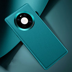 Soft Luxury Leather Snap On Case Cover L03 for Huawei Mate 40 Cyan