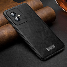 Soft Luxury Leather Snap On Case Cover LD2 for Huawei Honor 100 5G Black