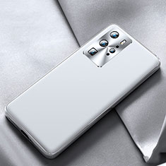Soft Luxury Leather Snap On Case Cover N07 for Huawei P40 Pro White