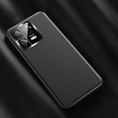 Soft Luxury Leather Snap On Case Cover QK1 for Xiaomi Mi 13 Pro 5G Black