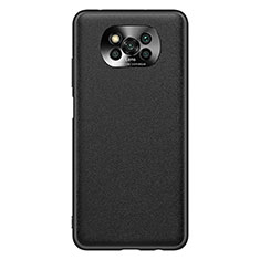 Soft Luxury Leather Snap On Case Cover QK1 for Xiaomi Poco X3 Pro Black