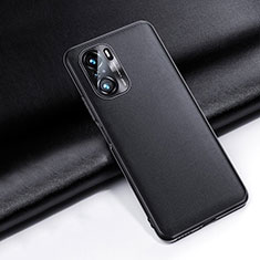 Soft Luxury Leather Snap On Case Cover QK3 for Xiaomi Mi 11X Pro 5G Black