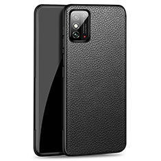 Soft Luxury Leather Snap On Case Cover R01 for Huawei Honor X10 Max 5G Black